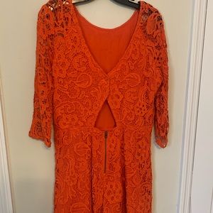 Anthropologie Dolce Vita Size Large Lace Romper